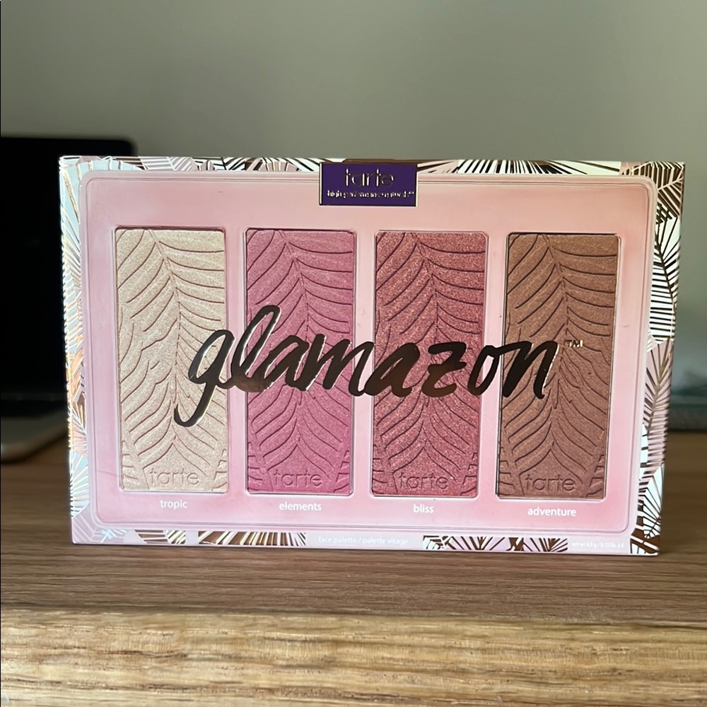 Tarte highlighter and blush glamazon